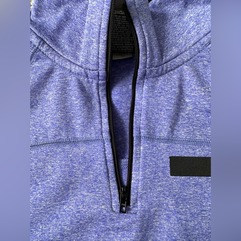 Victoria’s Secret PINK Quarter zip pullover with thumb holes. Size XS - Picture 3 of 7